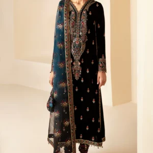 EMBROIDERED VELVET FORMAL VF-2028