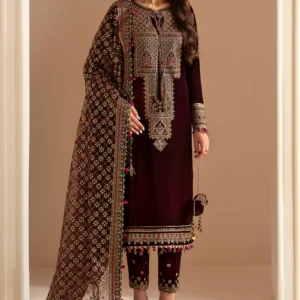 EMBROIDERED VELVET FORMAL VF-2022