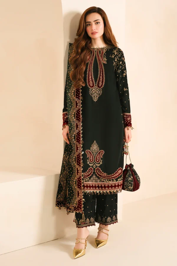 EMBROIDERED VELVET FORMAL VF-2034 - Image 2